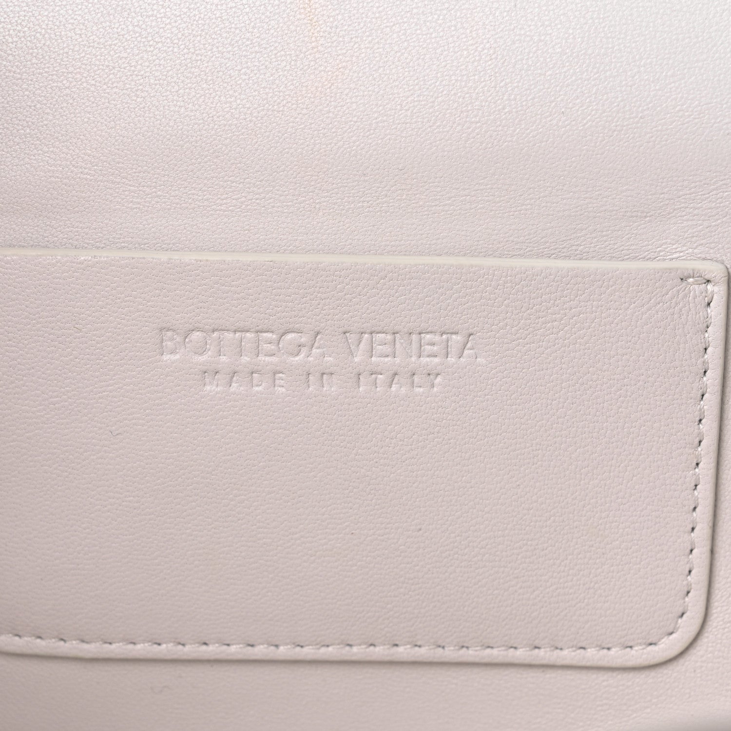 Bottega Veneta Lambskin Small Beak Triangle Flap Shoulder Bag Chalk 6 of 11