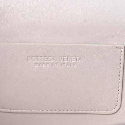 Bottega Veneta Lambskin Small Beak Triangle Flap Shoulder Bag Chalk 6 of 11