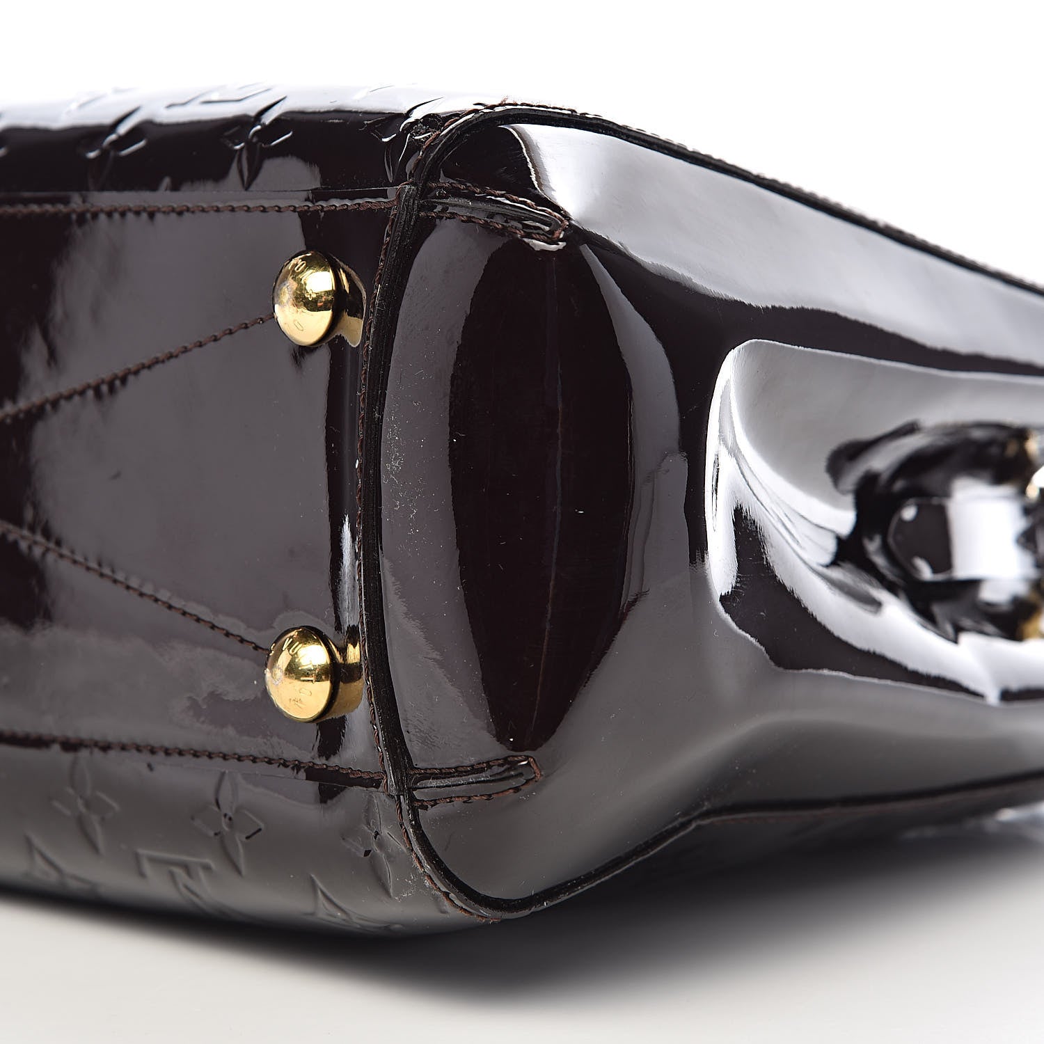 Louis Vuitton Vernis Montaigne MM Amarante 11 of 14