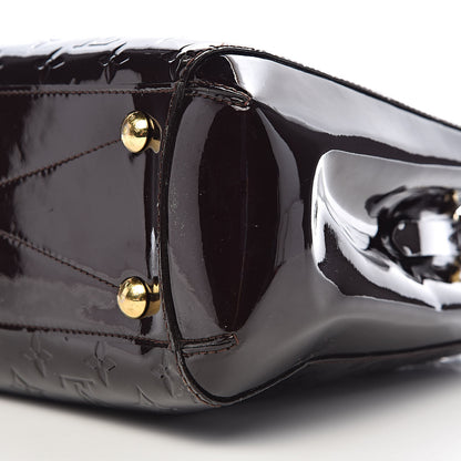 Louis Vuitton Vernis Montaigne MM Amarante 11 of 14