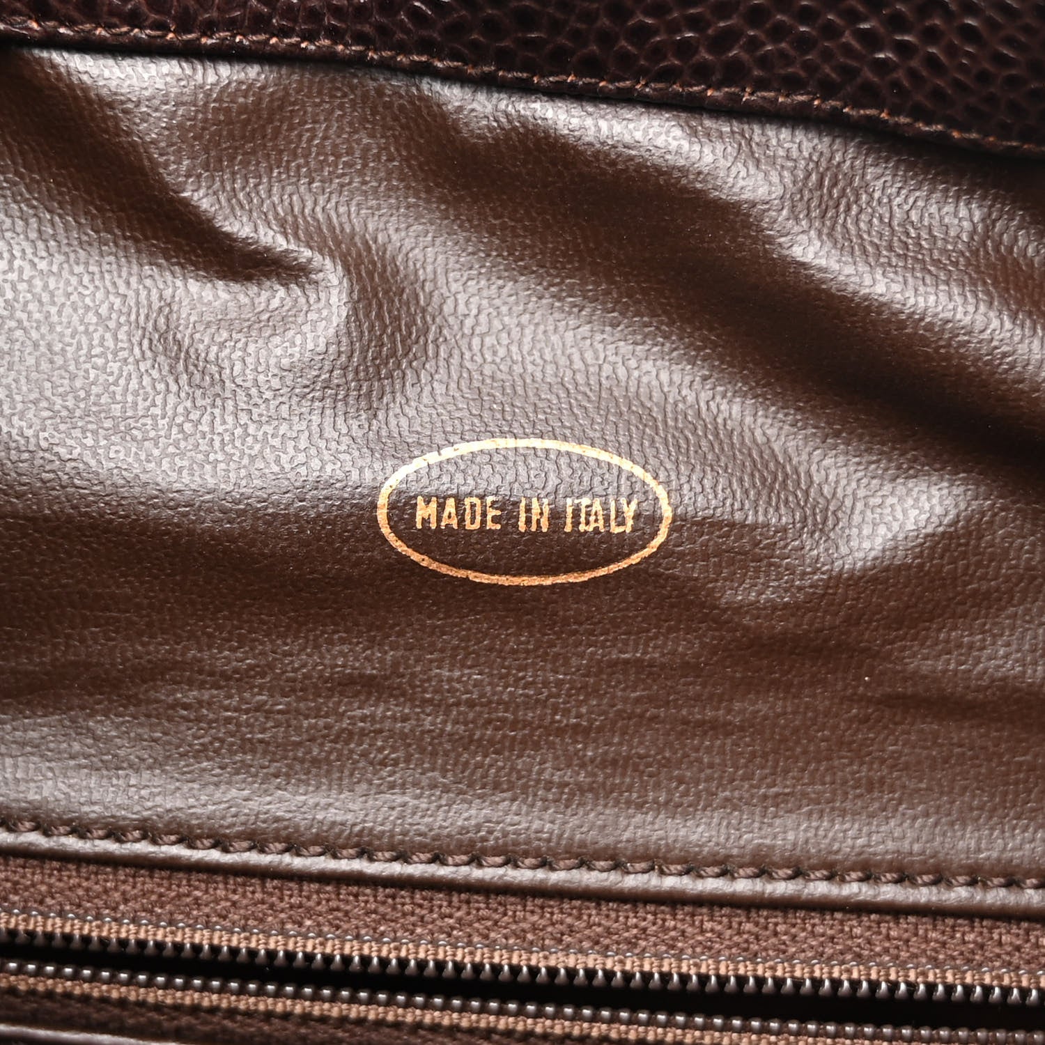 Chanel Caviar Quilted CC Backpack Brown 7 of 12