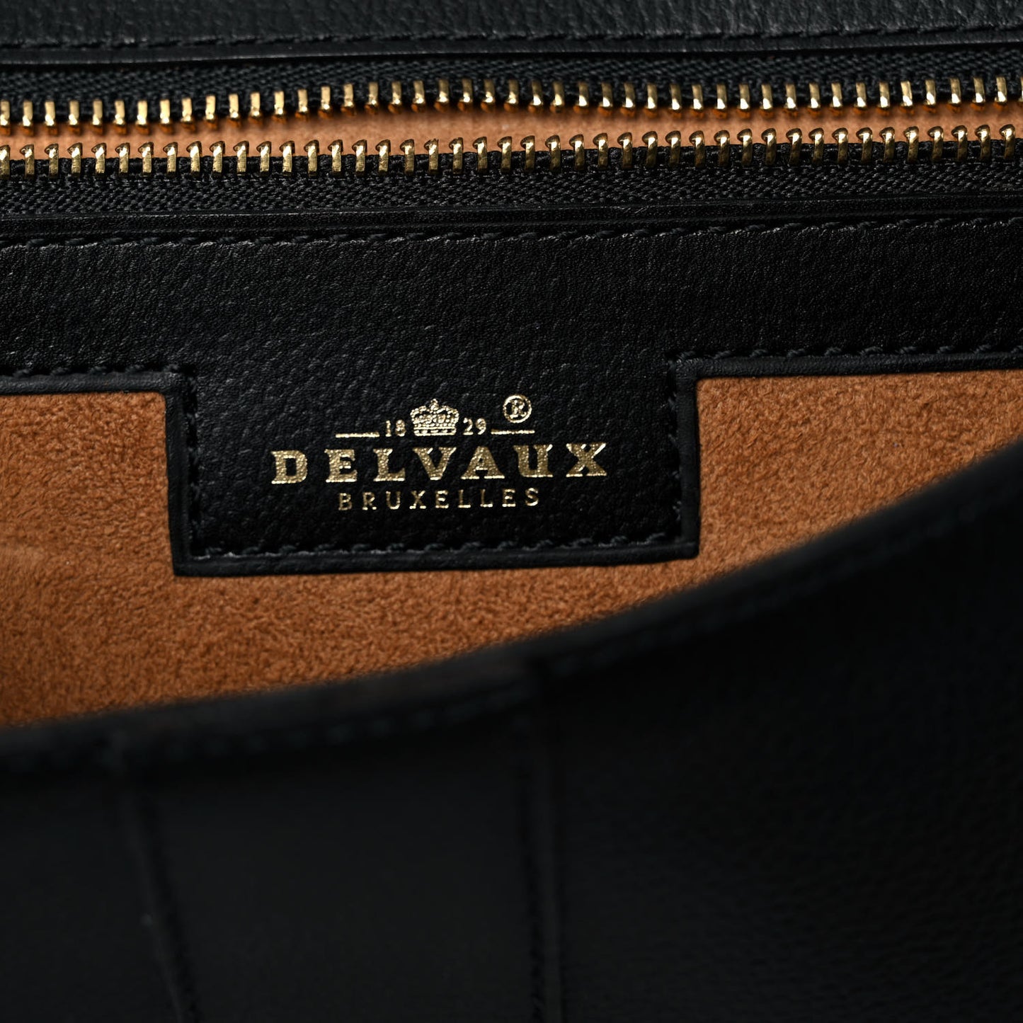 Calfskin Crossbody Bag Black