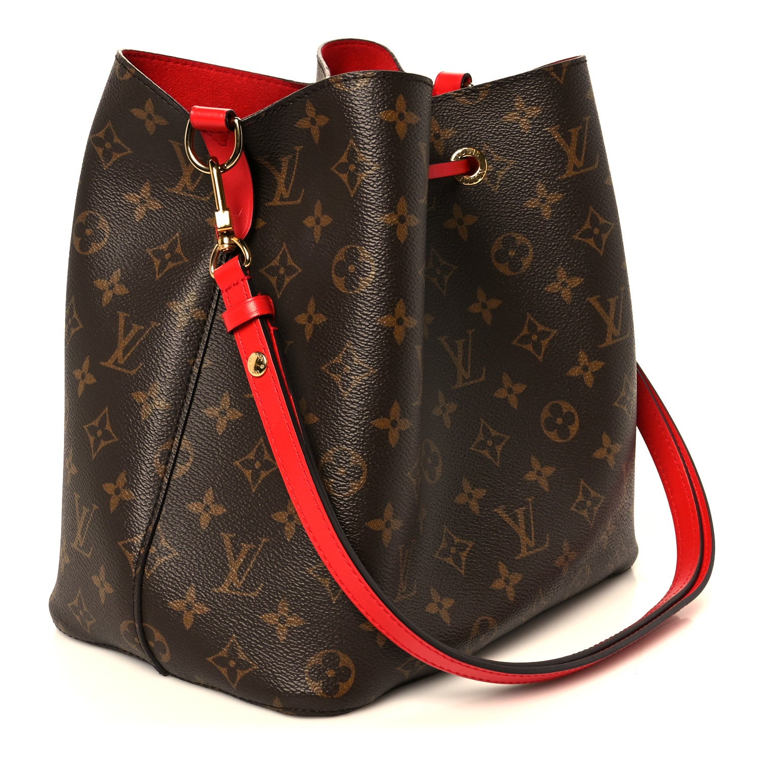 Louis Vuitton Monogram Neonoe MM Coquelicot 3 of 10
