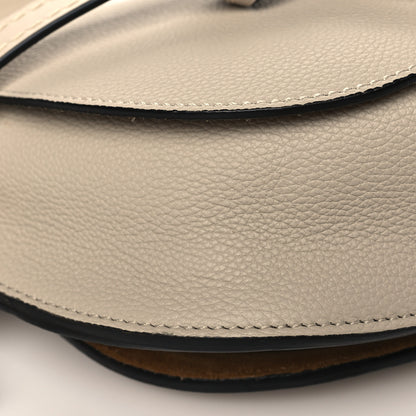 Loewe Grained Calfskin Small Gate Crossbody Bag Light Oat 7 of 8
