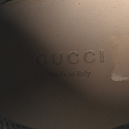 Gucci X SEGA Mesh Suede Calfskin Removable Crystals Womens Flashtrek Sneakers 35.5 Black Silver 7 of 8