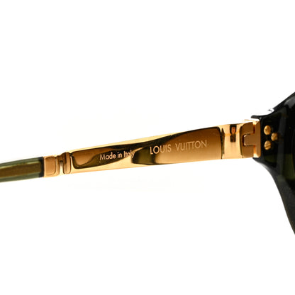 Louis Vuitton Petit Soupcon Cat Eye Sunglasses Z0801E Green 6 of 7