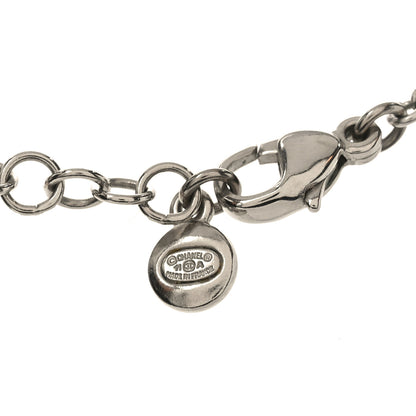 Chanel Crystal Star CC Pendant Necklace Silver Gold 4 of 5