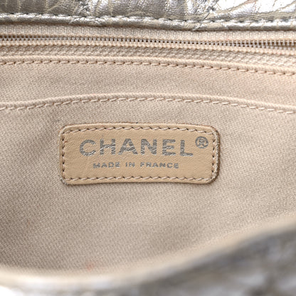 Chanel Calfskin Ice Cube On the Rocks Medium Flap Silver 6 of 15