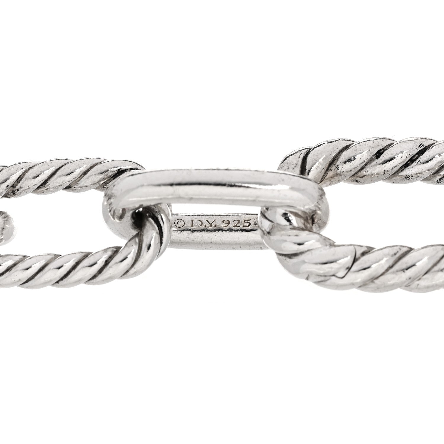 David Yurman Sterling Silver 8.5mm Madison Chain Bracelet 3 of 3