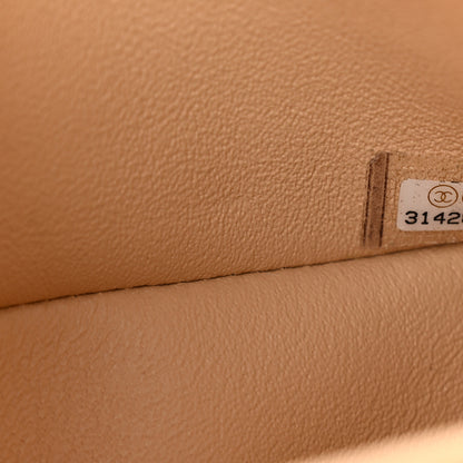Chanel Caviar Quilted Small Double Flap Beige 7 of 11