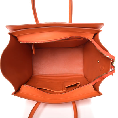 Celine Palmelato Mini Luggage Bright Orange 5 of 8