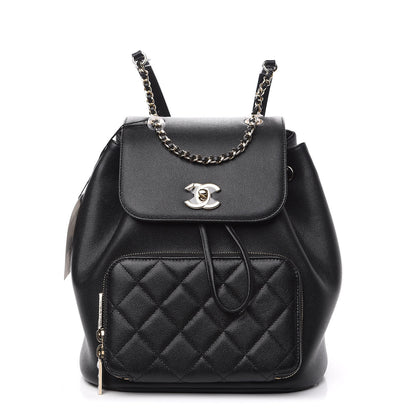 Chanel Caviar Quilted Business Affinity Backpack Black 1 of 10