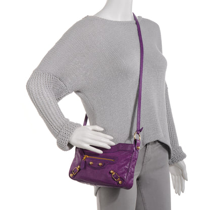 Balenciaga Agneau Giant 12 Gold Hardware Hip Ultraviolet 2 of 9