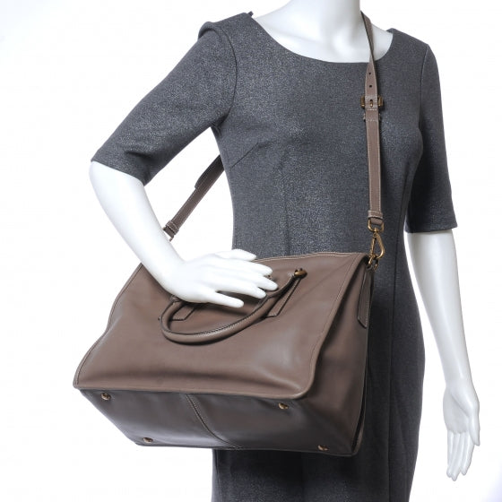 City Calf Tote Argilla
