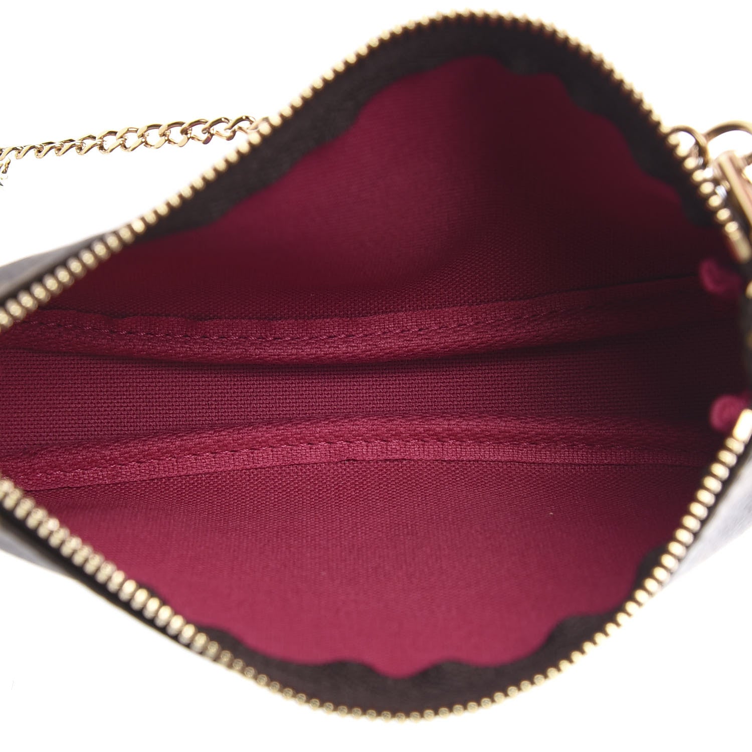 Louis Vuitton Monogram 2020 Christmas Animation Roller Coaster Mini Pochette Accessories Pivoine 4 of 7