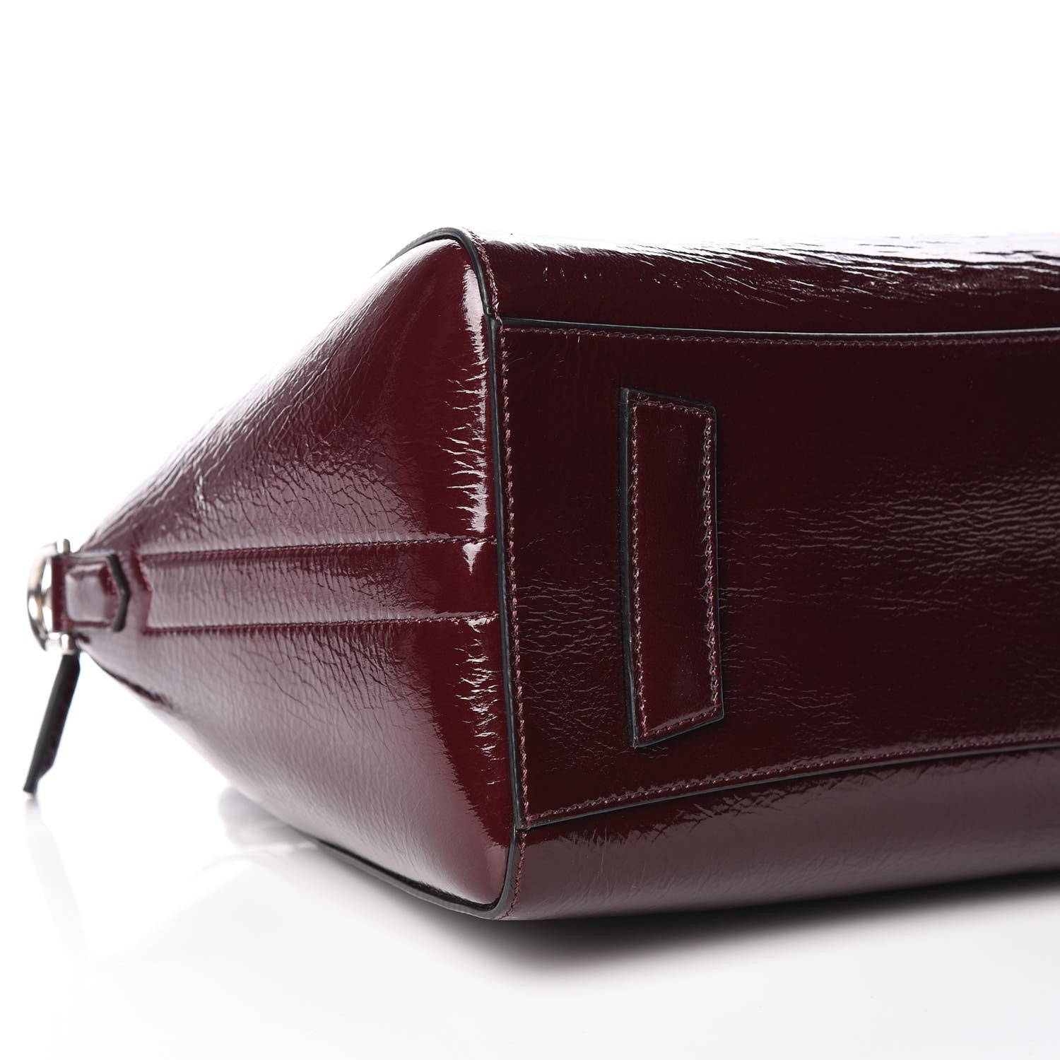 Givenchy Crinkled Patent Calfskin Small Antigona Aubergine 5 of 9