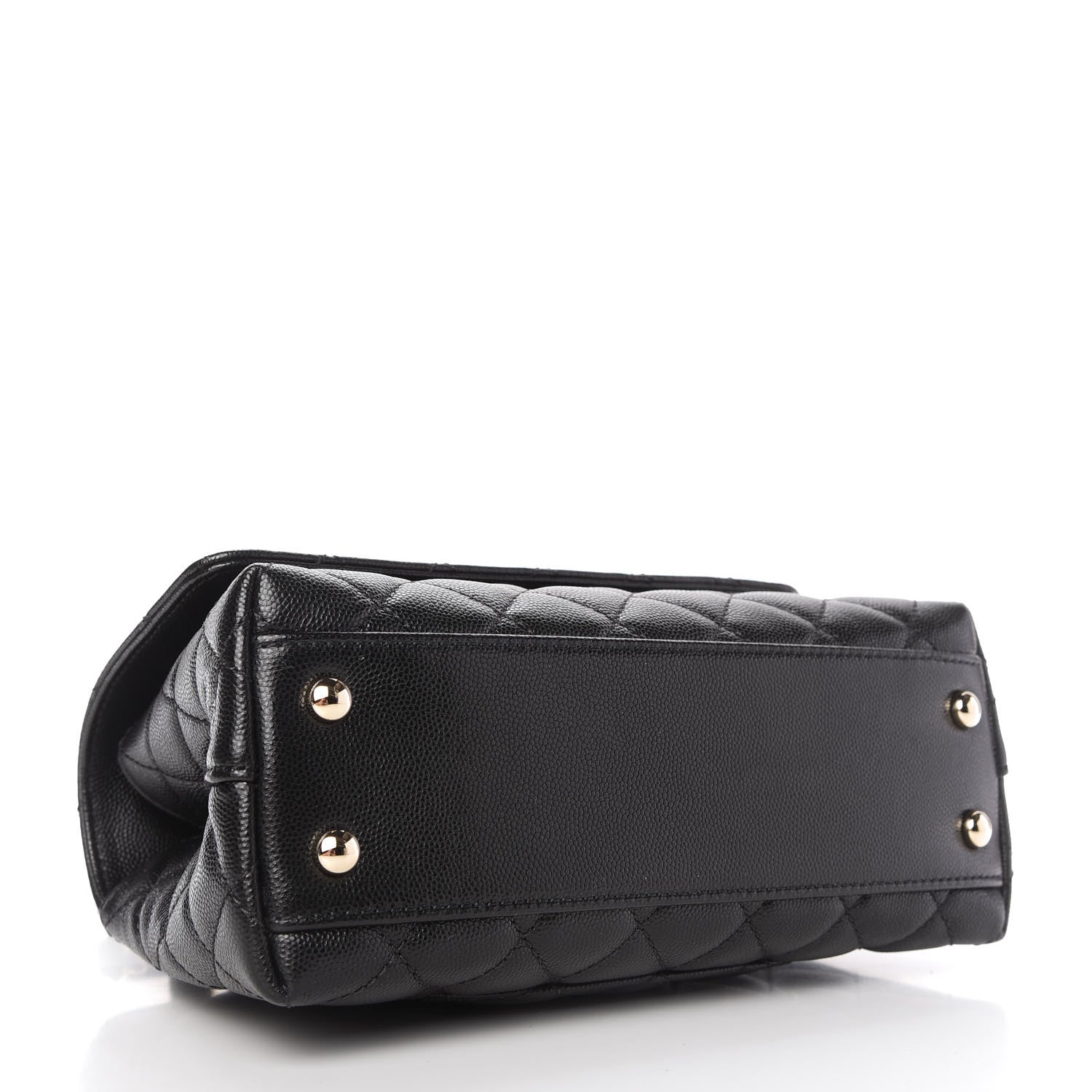 Chanel Caviar Quilted Mini Coco Handle Flap Black 4 of 10