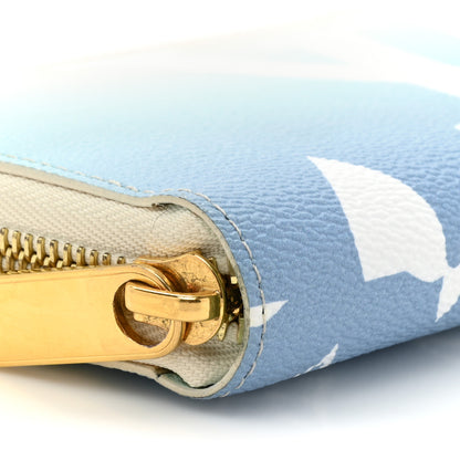 Louis Vuitton Monogram Giant By The Pool Zippy Wallet Blue 11 of 16