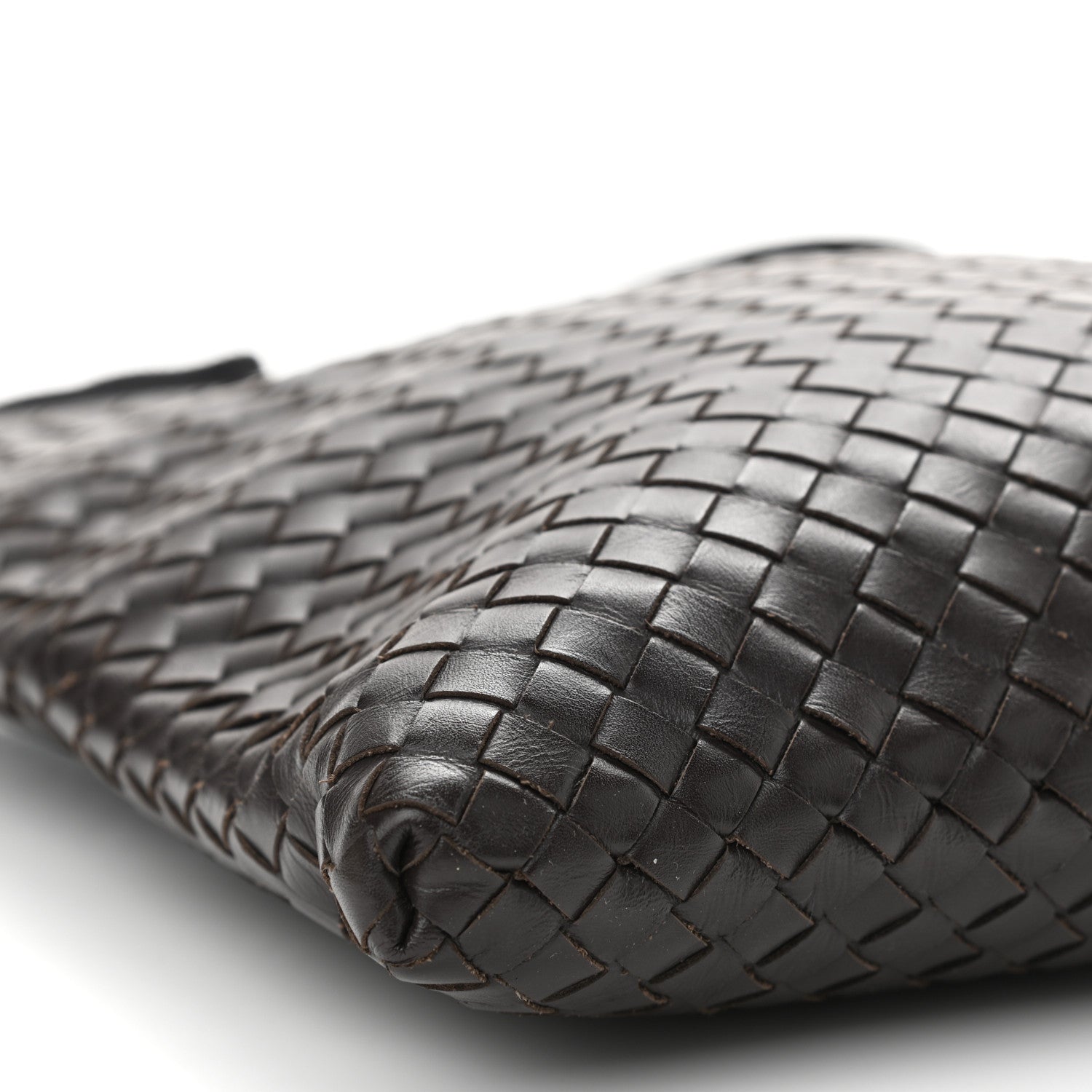 Bottega Veneta Nappa Intrecciato VN Crossbody Messenger Bag Ebano 8 of 10