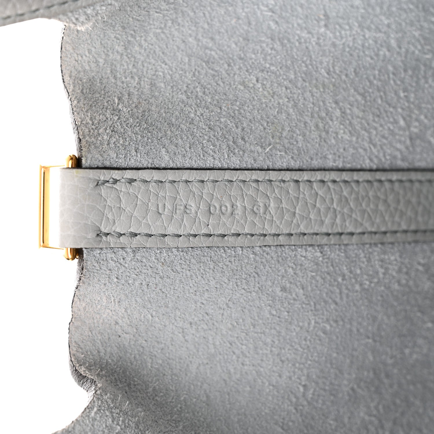 Hermes Taurillon Clemence Picotin Lock 18 PM Bleu Pale 7 of 11