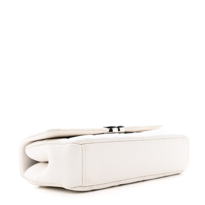 Chanel Caviar Quilted My Everything Small Flap White Black 4 of 10