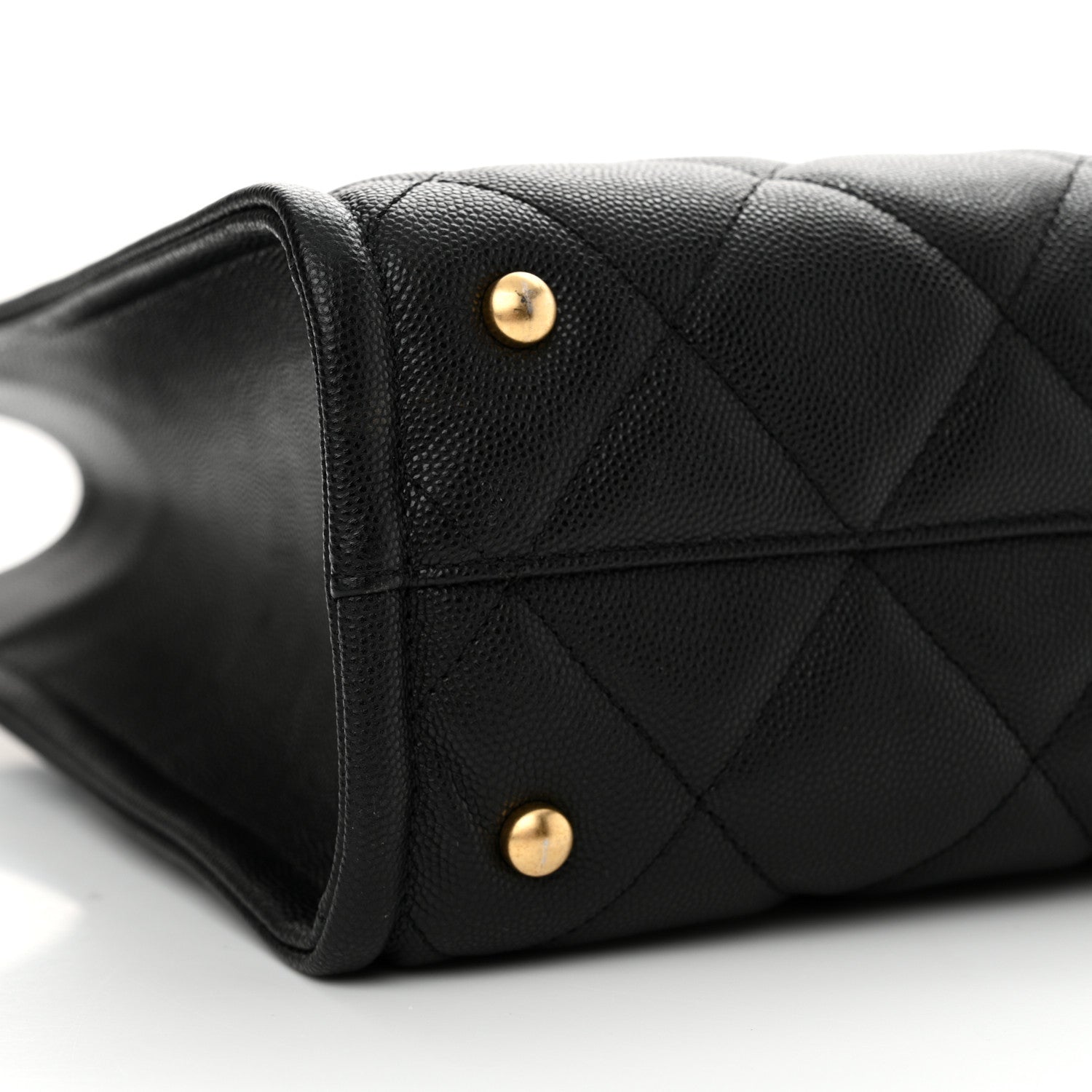 Chanel Caviar Quilted Large Shopping Tote Black 8 of 9