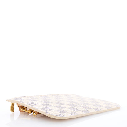 Louis Vuitton Damier Azur Neverfull PM Pochette 4 of 6
