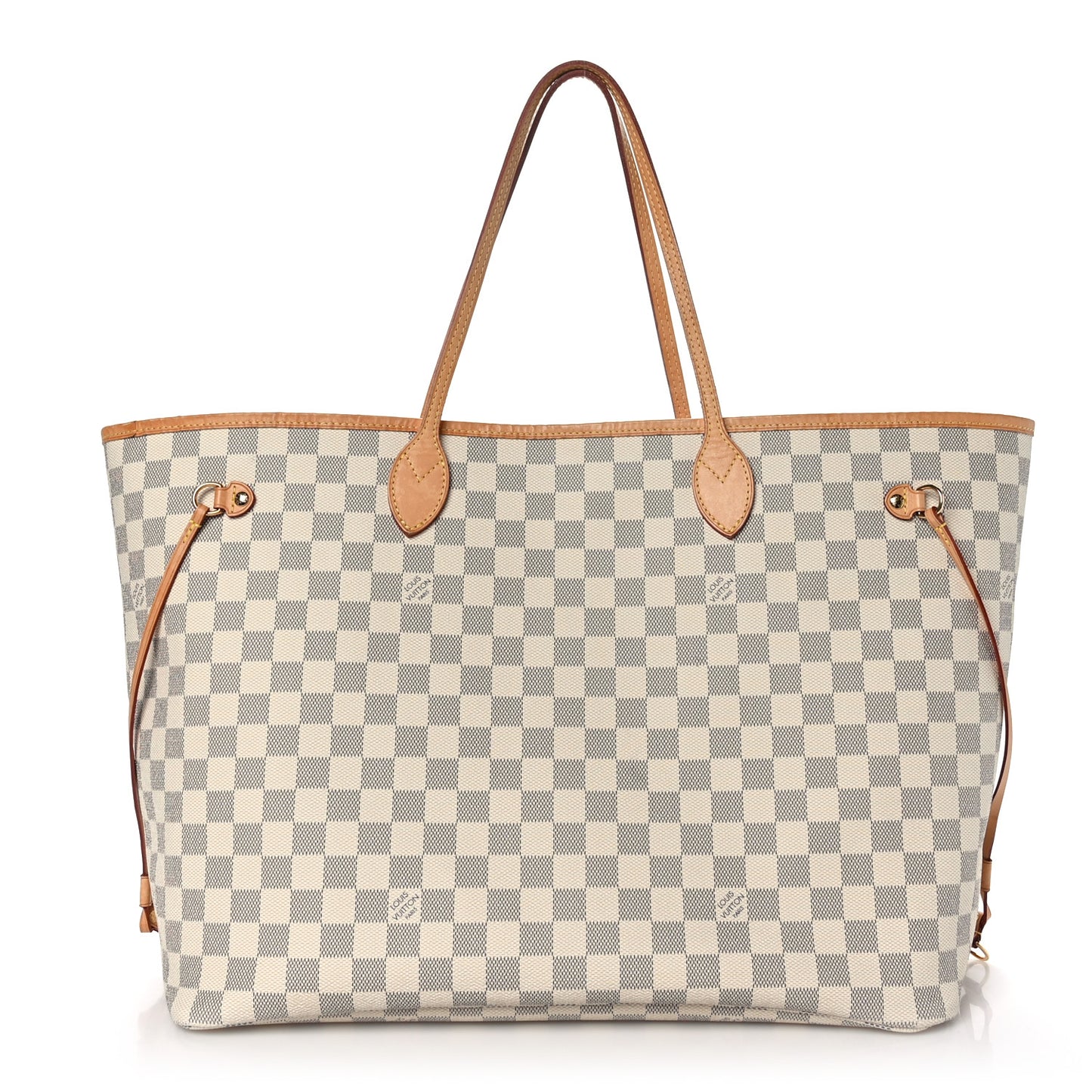 Damier Azur Neo Neverfull GM Rose Ballerine