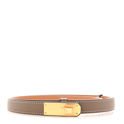 Hermes Epsom Kelly Belt Etoupe 1 of 4