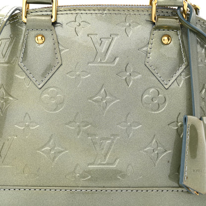 Louis Vuitton Vernis Alma BB Givre 7 of 11