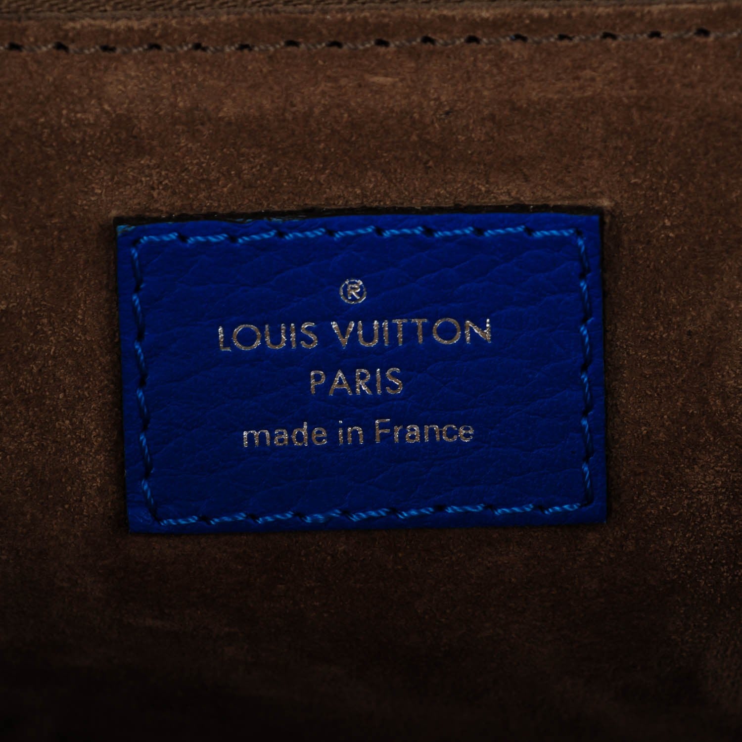 Louis Vuitton Cuir Taurillon Soft Lockit PM Outremer 6 of 7