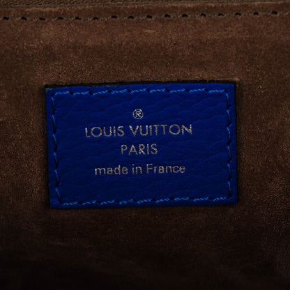Louis Vuitton Cuir Taurillon Soft Lockit PM Outremer 6 of 7