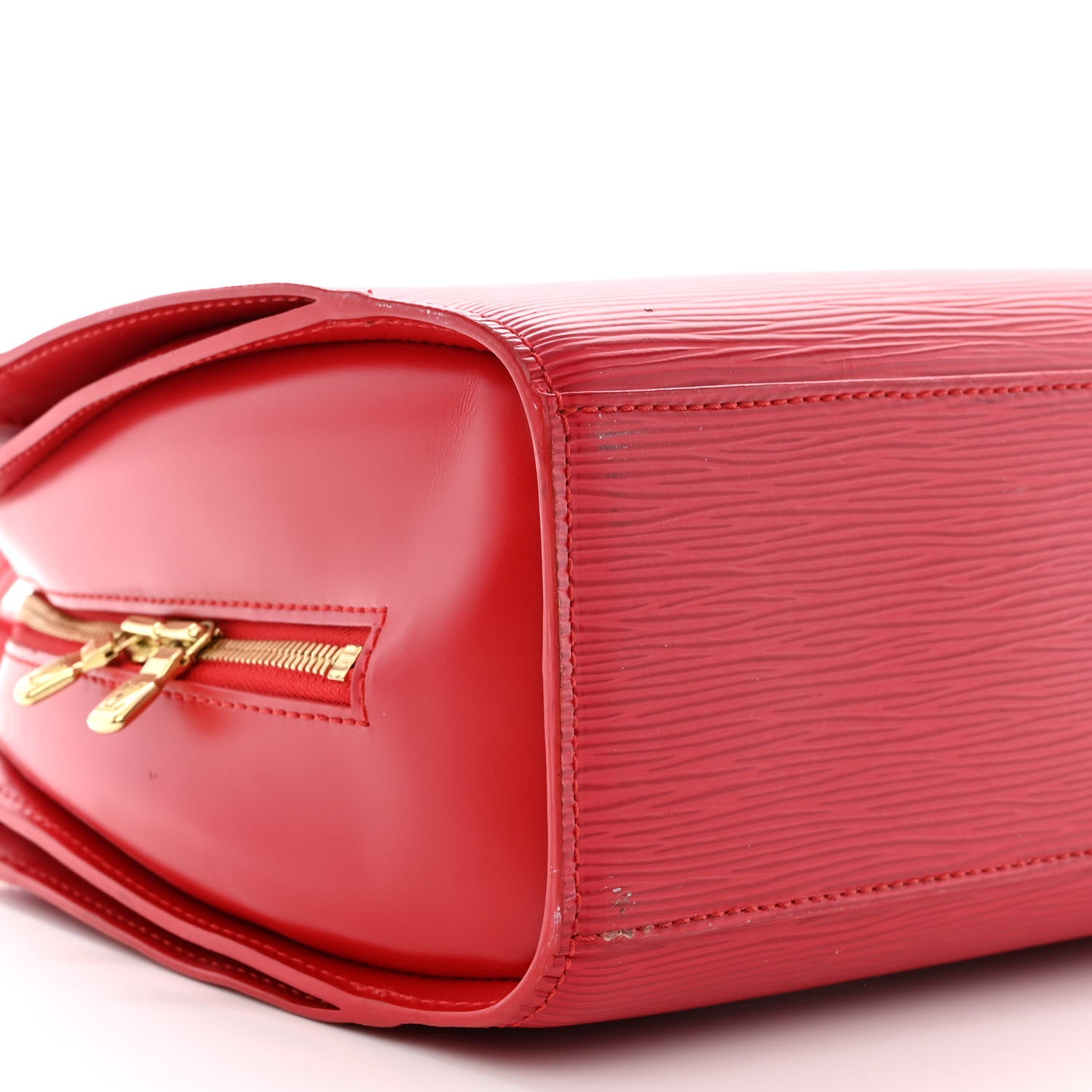Louis Vuitton Epi Pont-Neuf Castillan Red 9 of 10