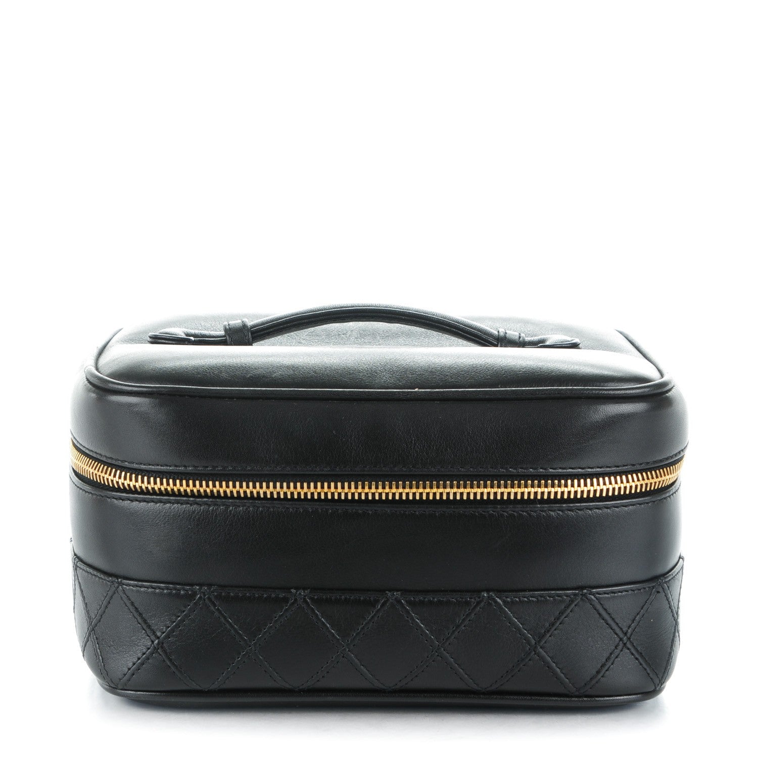Chanel Calfskin Vanity Cosmetic Case Black 1 of 8