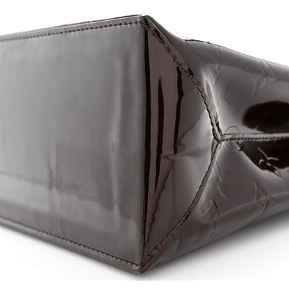 Louis Vuitton Vernis Wilshire PM Rouge Fauviste 9 of 10