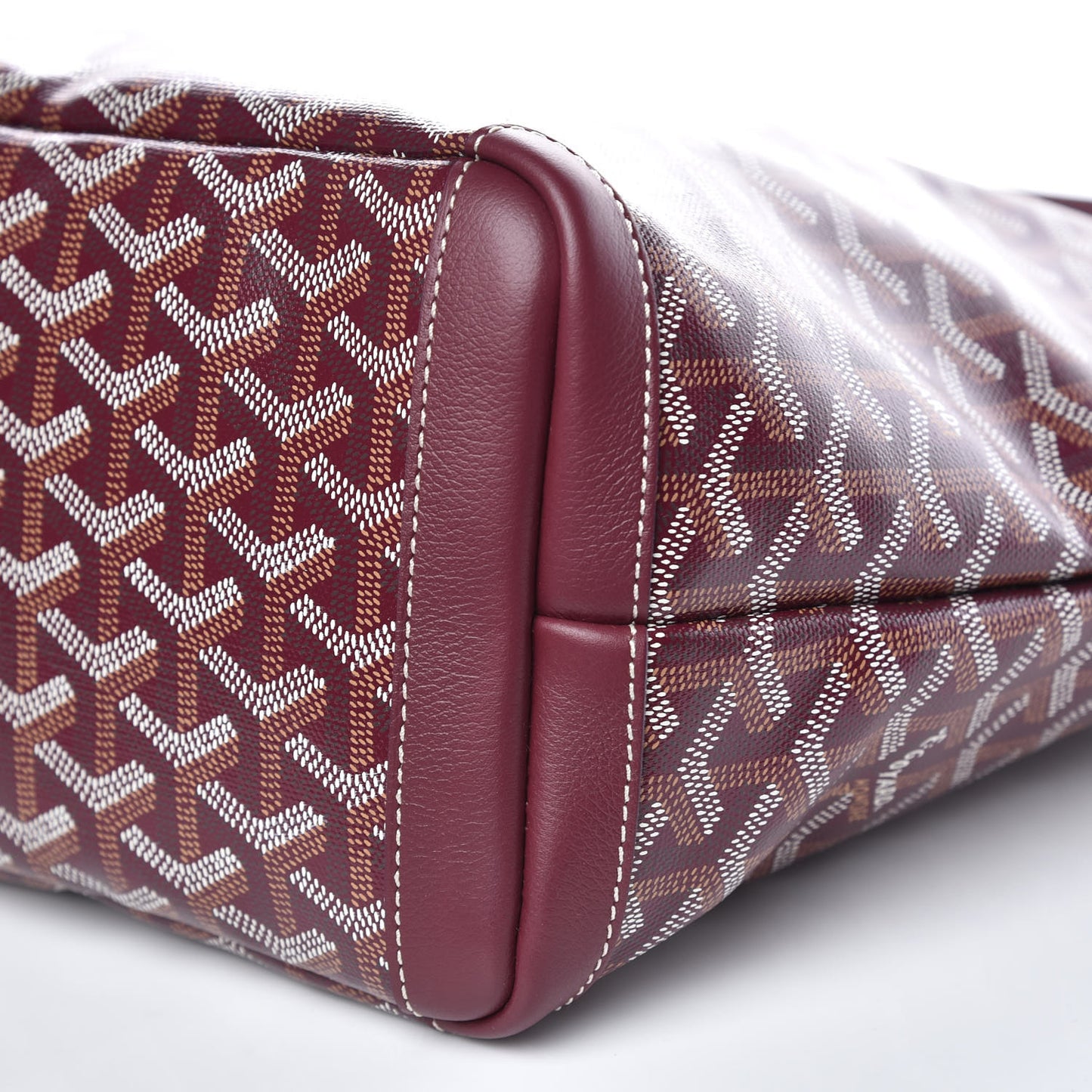 Goyardine Artois PM Burgundy