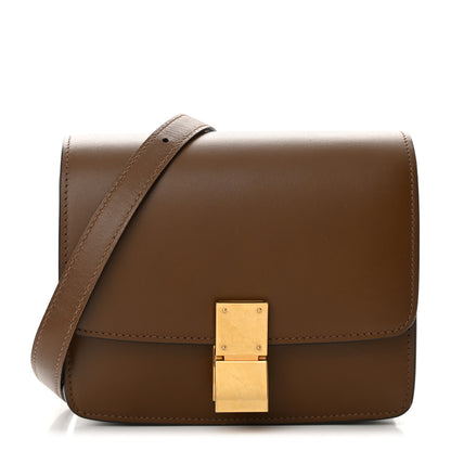 Celine Smooth Calfskin Small Classic Box Flap Bag Camel 1 of 13