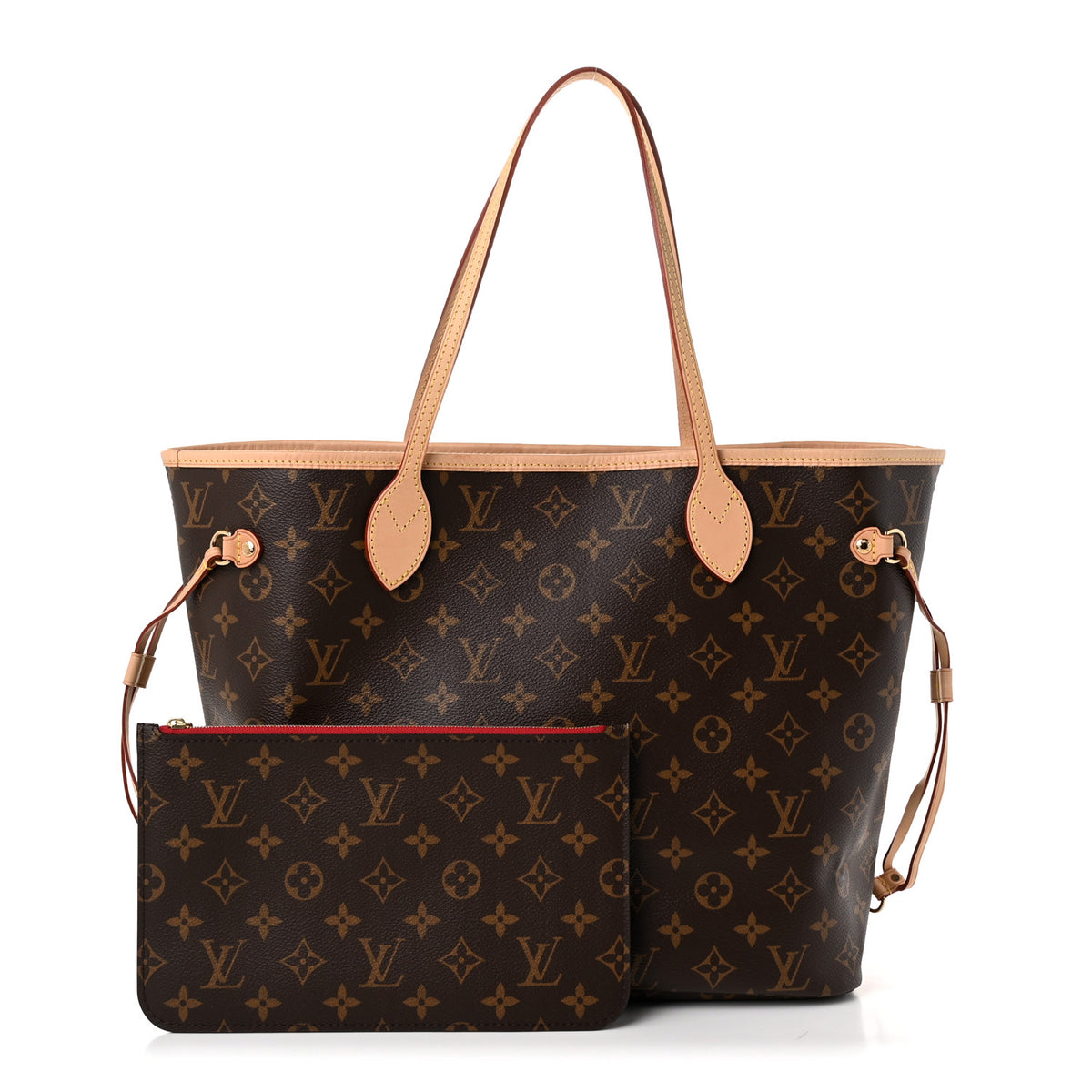 Monogram Neo Neverfull MM Cherry