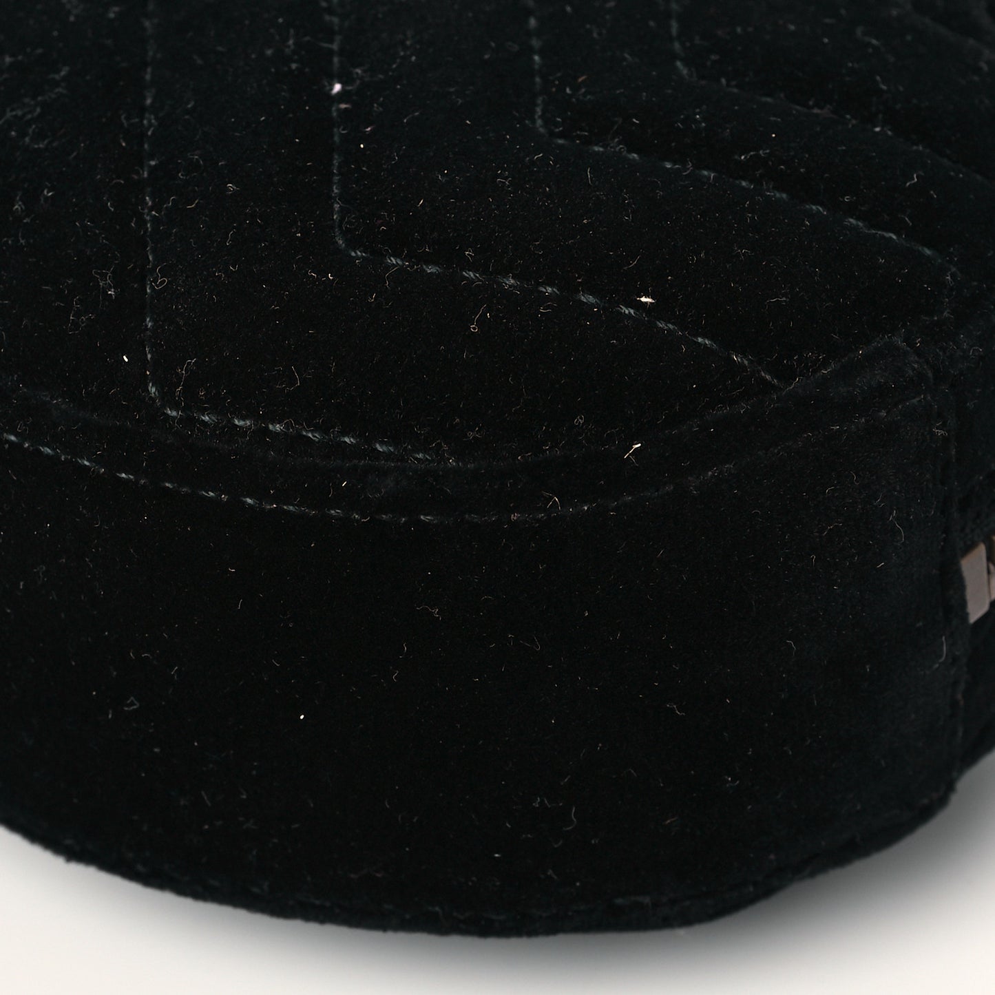 Velvet Matelasse GG Marmont Belt Bag 95 38 Black