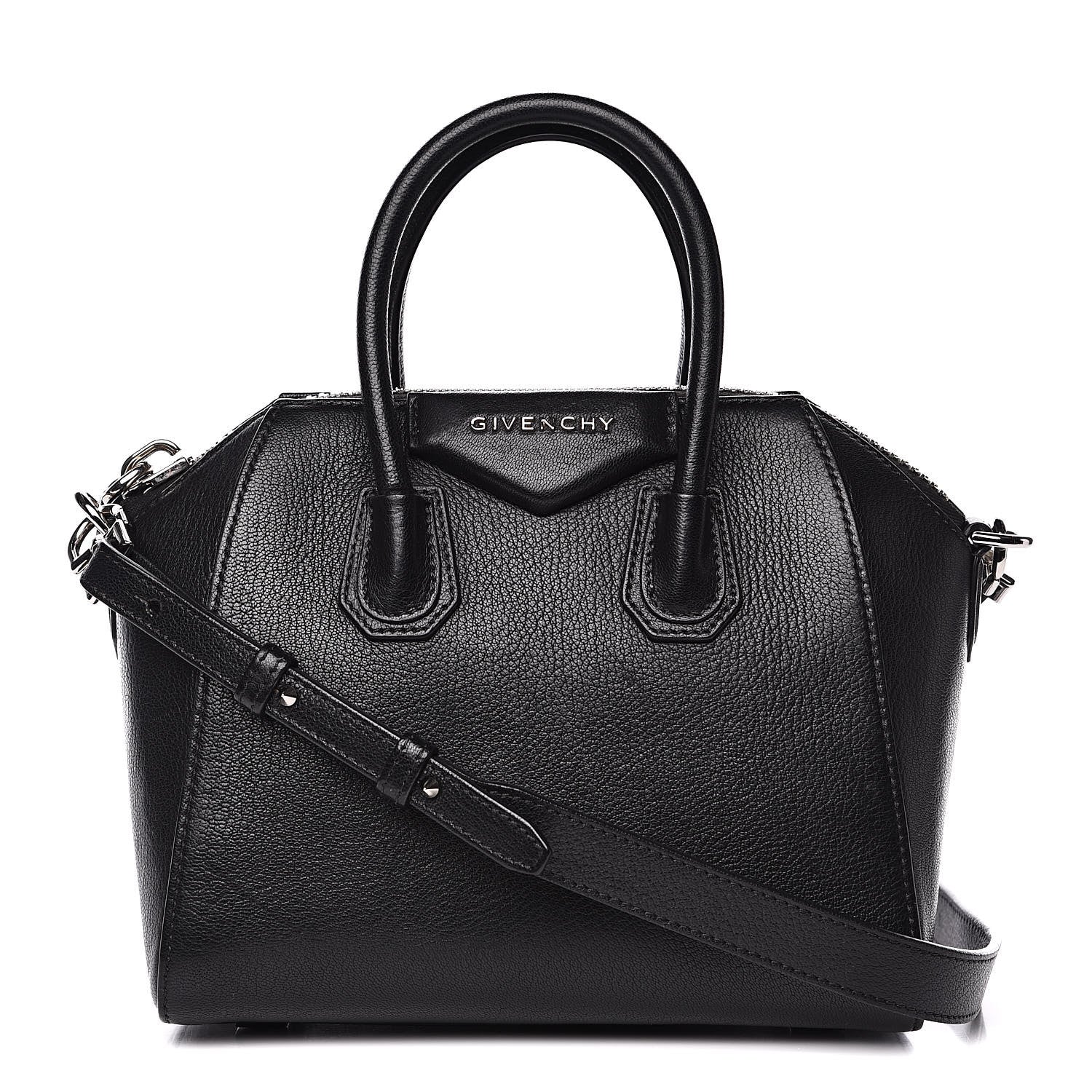 Givenchy Sugar Goatskin Mini Antigona Black 1 of 15