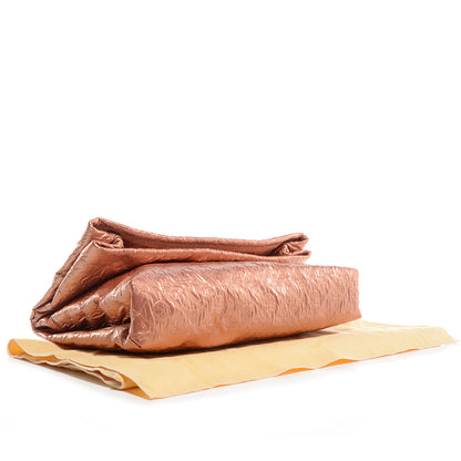 Louis Vuitton Jacquard Quilted Monogram Limelight Clutch GM Rose Gold 4 of 7