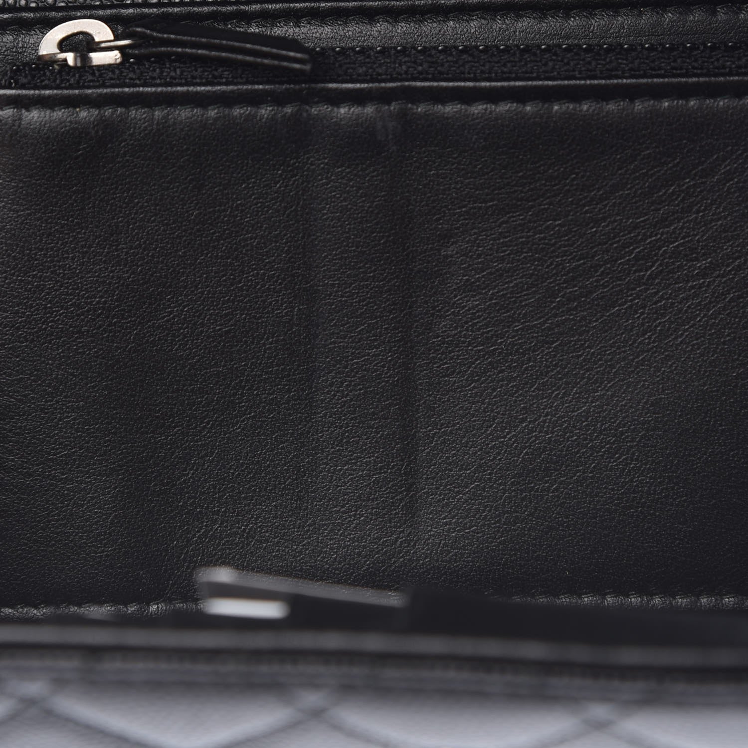 Chanel Caviar Quilted Medium Boy Flap Wallet Black 9 of 9
