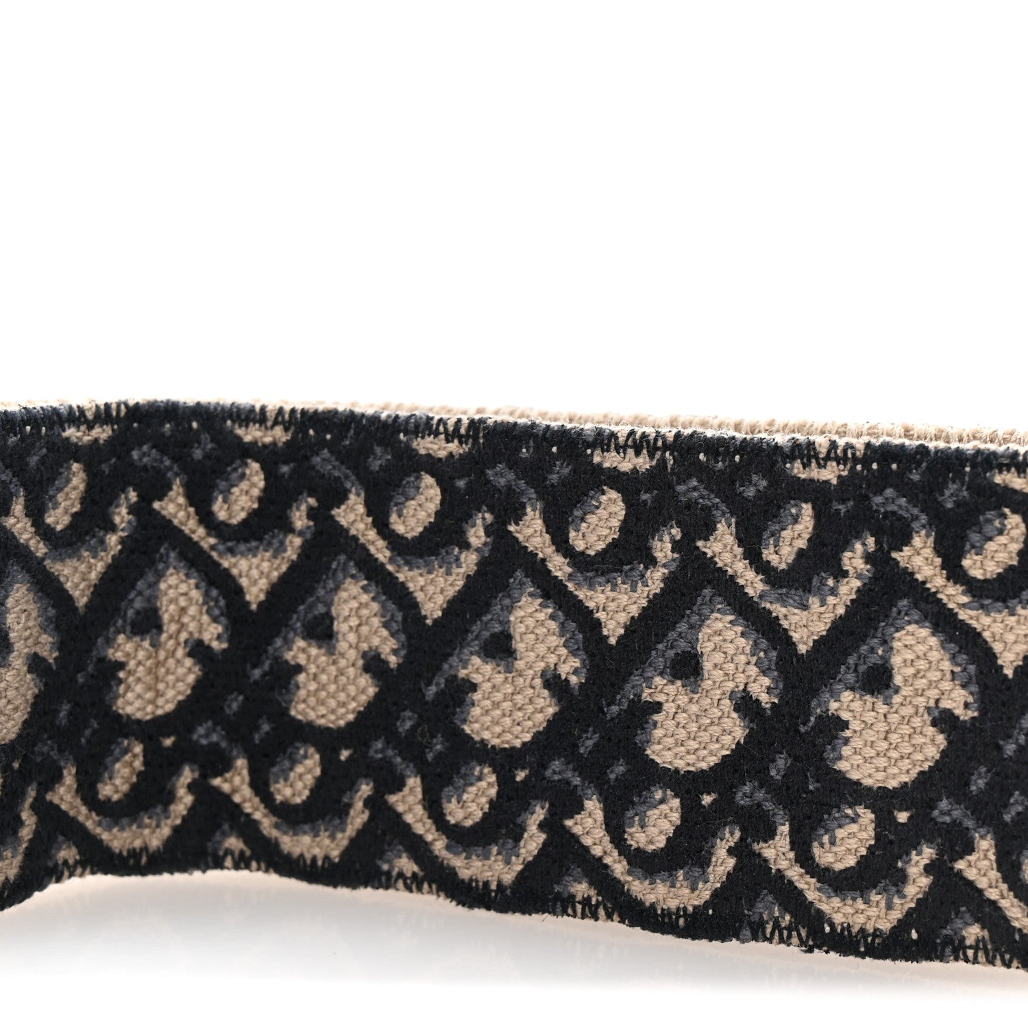 Christian Dior Oblique Shoulder Strap Blue 4 of 5