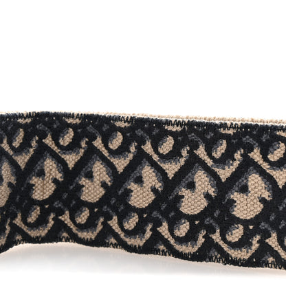 Christian Dior Oblique Shoulder Strap Blue 4 of 5