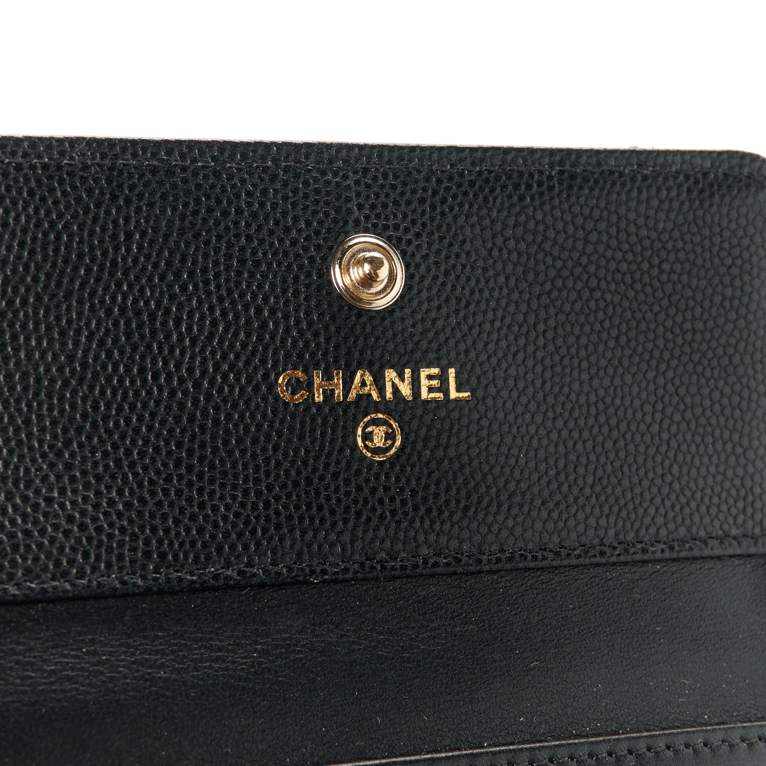 Chanel Caviar Quilted Small Flap Wallet  Black 6 of 11
