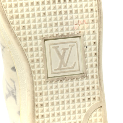 Louis Vuitton Technical Fabric Calfskin Monogram Frontrow Sneakers 35.5 Pink 8 of 10