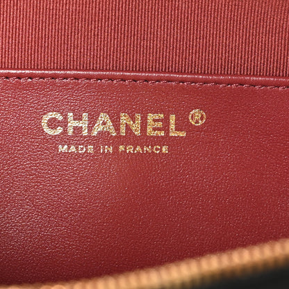 Chanel Lambskin Quilted CC In Love Heart Bag Black 7 of 10