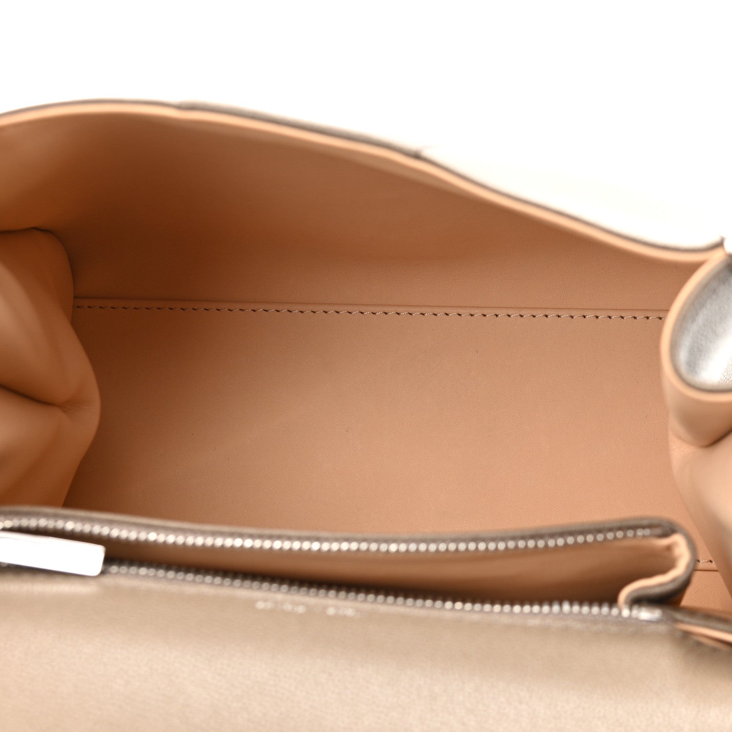 Delvaux Rodeo Calfskin PM Brillant Satchel Taupe 5 of 10