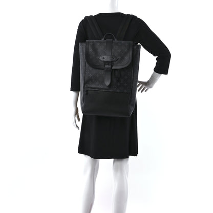 Louis Vuitton Monogram Eclipse Saumur Backpack 2 of 8
