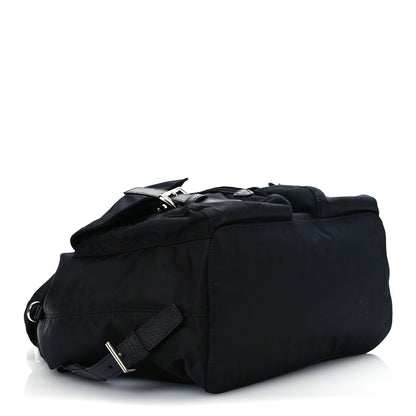 Prada Tessuto Nylon Saffiano Medium Backpack Black 5 of 16